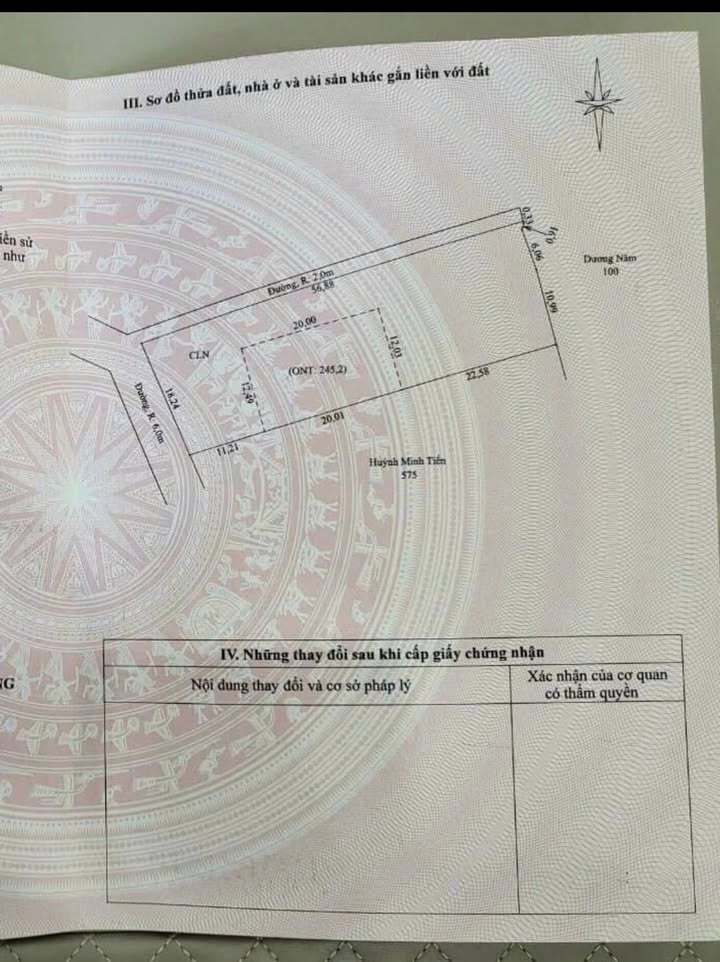 Đất nền Bến Tràm Phú Quốc 1000m² giá thỏa thuận - Sổ đỏ chính chủ hai mặt tiền