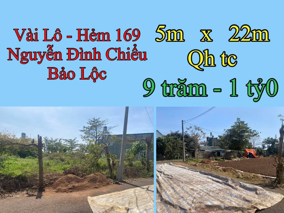 Đất nền Bảo Lộc 110m² giá 1 tỷ - Cơ hội đầu tư hấp dẫn!