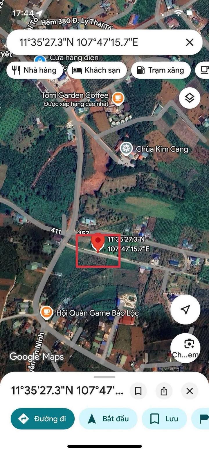 Đất nền Hẻm Lý Thái Tổ, Phường 2, Bảo Lộc 300m² chỉ 1.65 tỷ - Cơ hội đầu tư tuyệt vời!