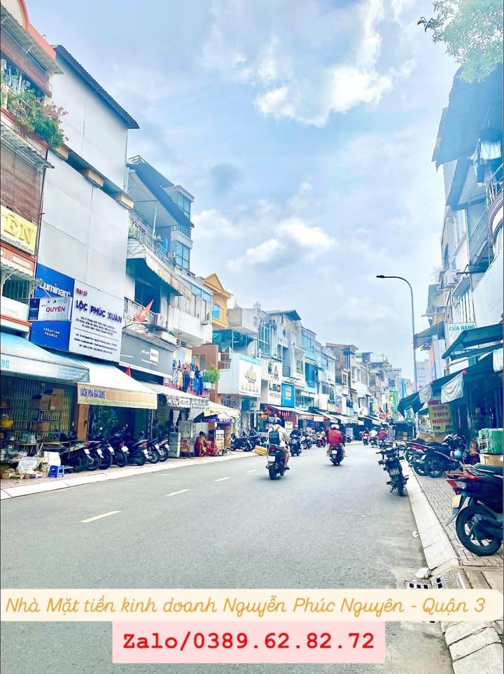 Mặt tiền kinh doanh đường Nguyễn Phúc Nguyên, quận 3, 10m² giá 4.5 tỷ - Đầu tư sinh lời ngay!