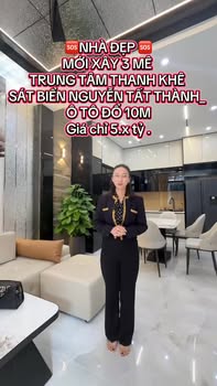 Nhà đẹp 3 tầng Trần Cao Vân, Thanh Khê 49m² giá 5.15 tỷ - Sẵn sàng vào ở ngay!