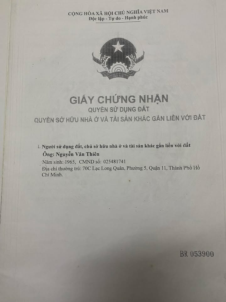 Đất nền Củ Chi 105m² giá 280 triệu - Cần bán gấp chính chủ!