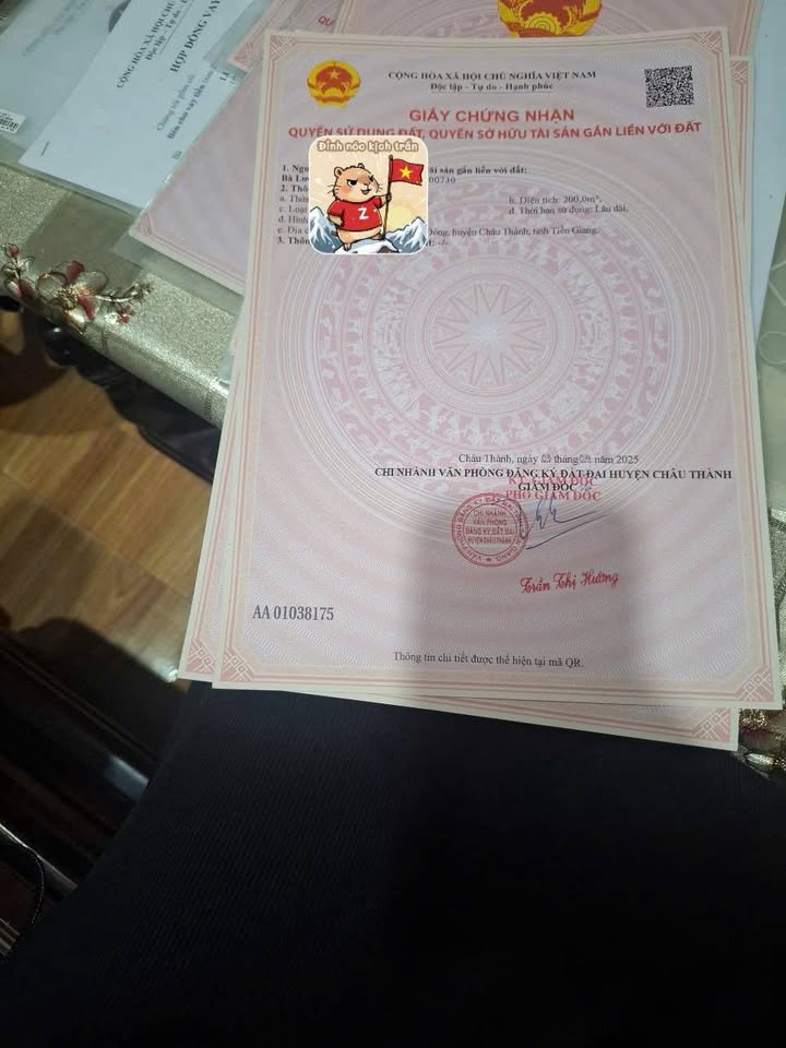 Nhà bán tại xã Tân Hội Đông, Châu Thành, Tiền Giang 200m² giá 1.4 tỷ - Pháp lý rõ ràng!