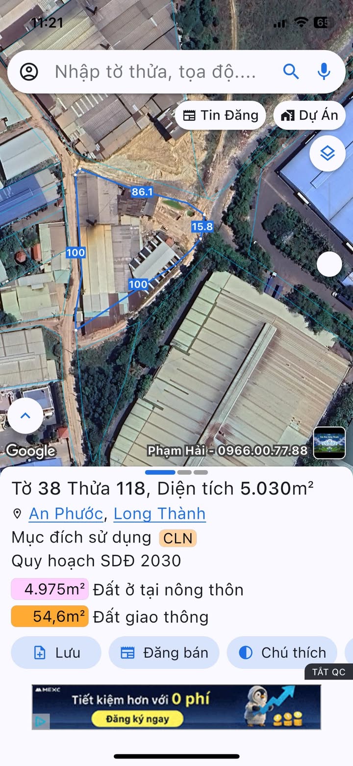 Đất nền An Phước, Long Thành 5000m² - Giá đầu tư hấp dẫn