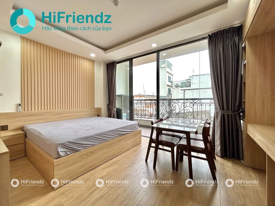 Căn hộ cho thuê Tân Bình 1PN - Full nội thất, ban công thoáng mát gần Etown