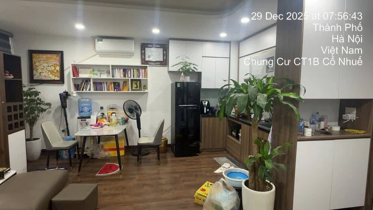 Căn hộ CT1A Thành Phố Giao Lưu Bắc Từ Liêm 72m² giá 6.8 tỷ - Full nội thất, vào ở ngay!