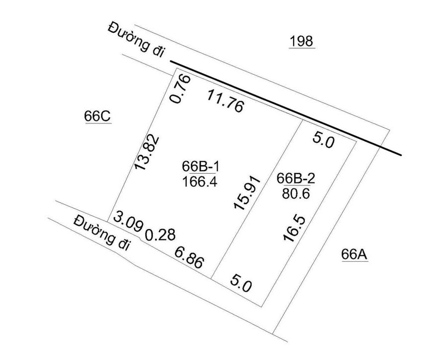 Đất thổ cư La Phù, An Khánh 80.6m² giá 6.4 tỷ - Lô góc, 3 mặt thoáng