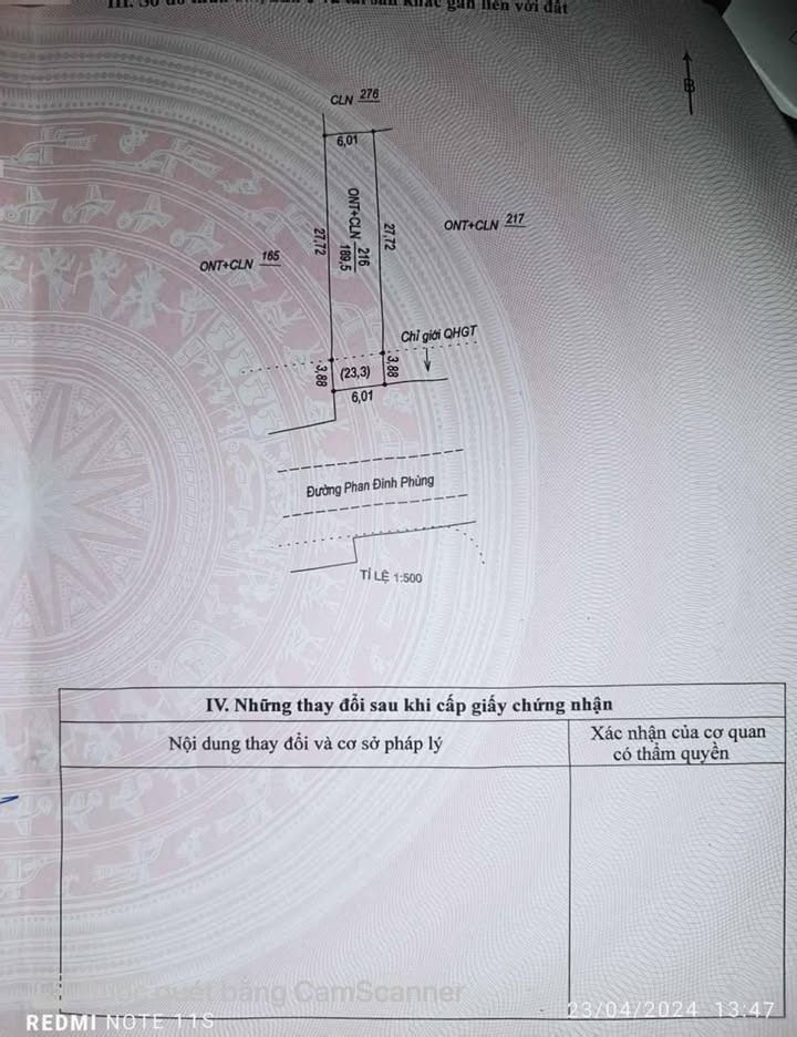Đất mặt tiền đường Phan Đình Phùng, Đồng Hới 189m² - Đầu tư sinh lời hấp dẫn!
