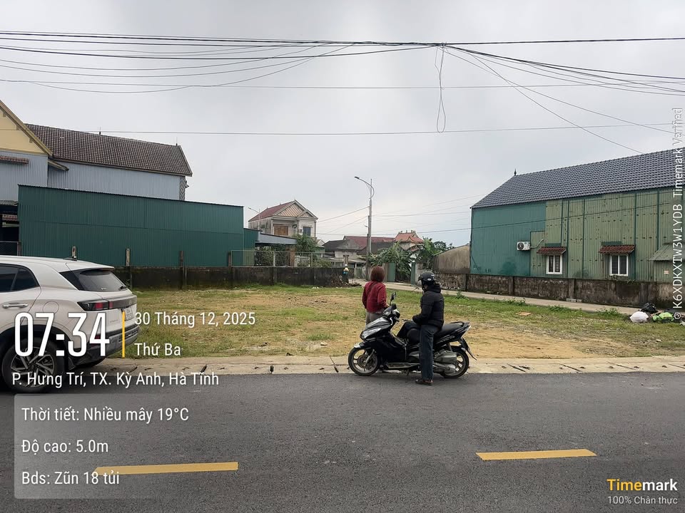 Lô đất 120m² tại Kỳ Anh, Hà Tĩnh giá chỉ 1.8 tỷ - Đầy đủ pháp lý, sổ đỏ chính chủ