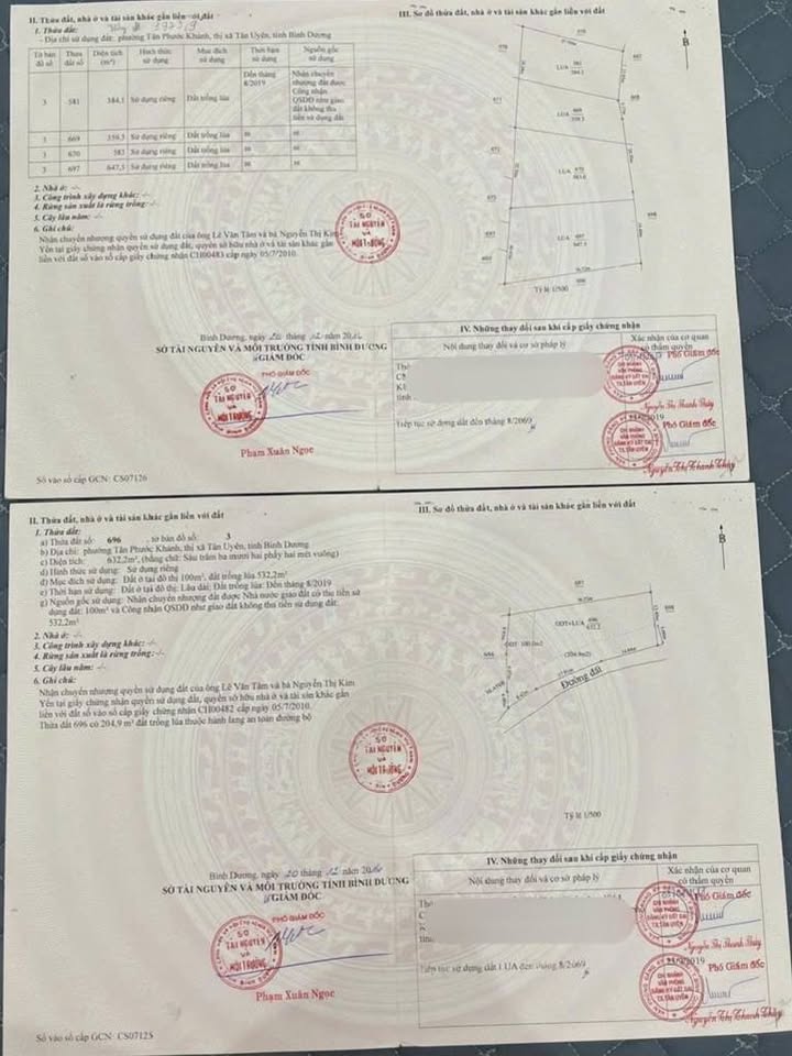 Đất mặt tiền đường Tân Phước Khánh 2.606m² giá 16 tỷ - Cơ hội đầu tư tuyệt vời!