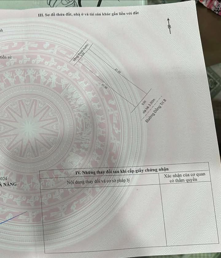 Nhà mặt tiền Đồng Trí, Liên Chiểu 105m² giá 4 tỷ - Hướng Đông Nam mát mẻ!