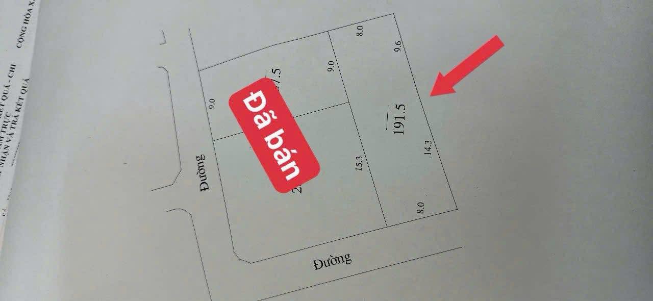 Đất nền Nam Hoa 191,5m² giá thỏa thuận - Cơ hội đầu tư hiếm có!