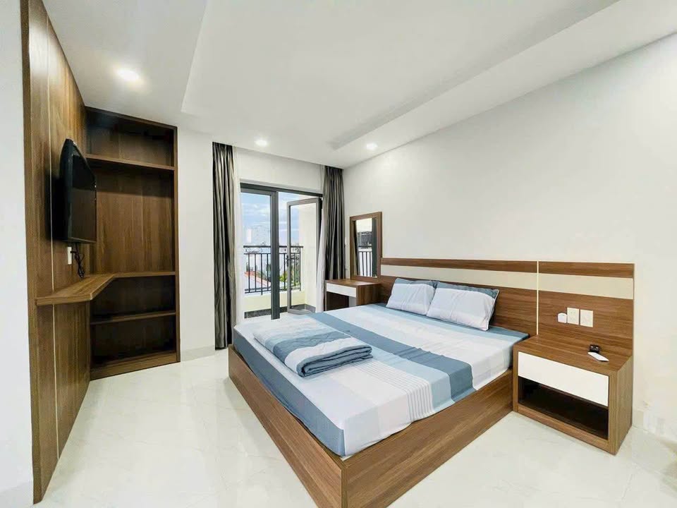 Căn hộ Studio Lý Nam Đế - Phước Long 30m² giá 7.5 triệu - Full nội thất, ban công thoáng mát!