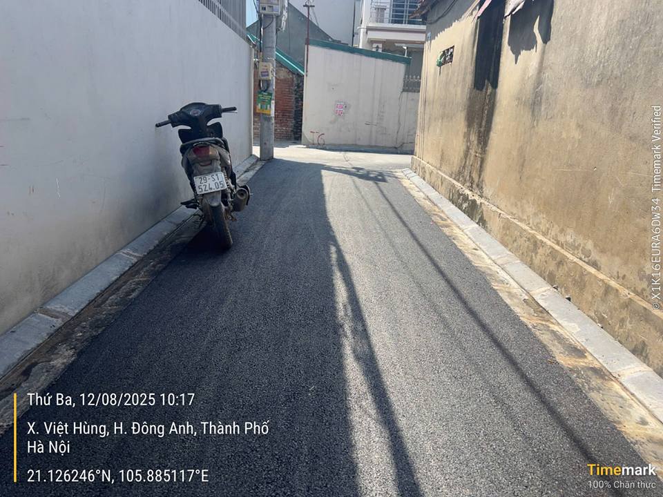 Đất ở Việt Hùng, Đông Anh 46,3m² - Gần chợ, tiện ích đầy đủ!