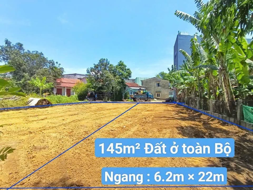 Đất thổ cư Túy Loan Đông 2, Hòa Phong 145m² giá 1 tỷ - Sổ hồng chính chủ!