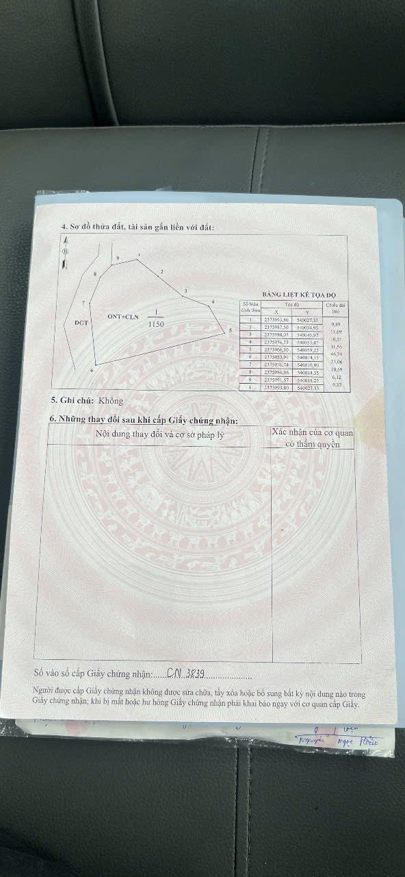 Đất nền Hoàng Cương, Thanh Ba 1150m² giá 1.6 tỷ - Cơ hội đầu tư tuyệt vời!