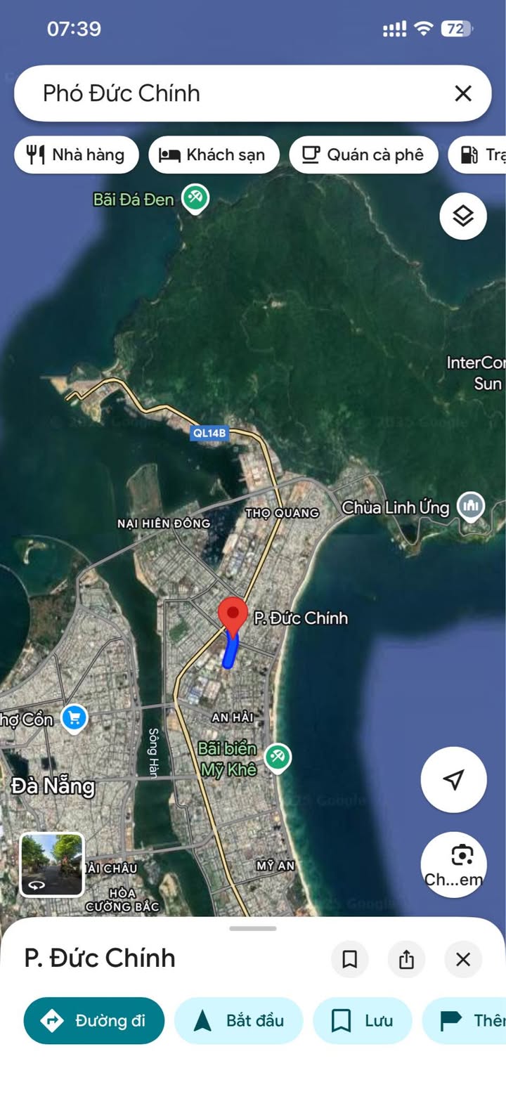 Nhà 3 tầng Đà Nẵng 272m² giá thỏa thuận - Kiệt ô tô, 5 phòng ngủ