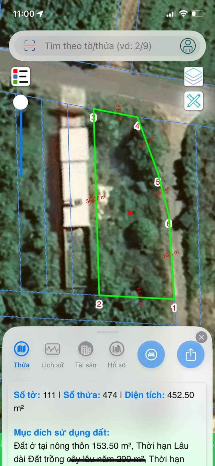 Đất nền Lô góc 2 mặt tiền tại Định Quán 453m² giá 1.2 tỷ - Đầu tư sinh lời ngay!