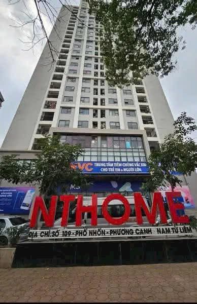 Chung cư NThome Nhổn 2PN giá 7 triệu - Full nội thất, hướng Đông mát mẻ!