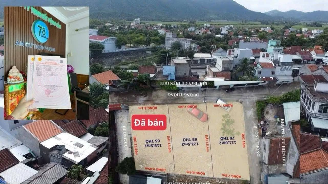 Đất nền Quốc lộ 1A Đông Hòa 122m² giá 600 triệu - Lô góc 2 mặt tiền thông thoáng!