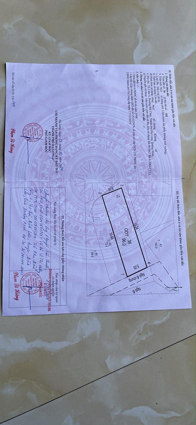 Đất thổ cư Bãi Cháy Hạ Long 96m² giá 1.7 tỷ - Sẵn sàng xây dựng ngay!