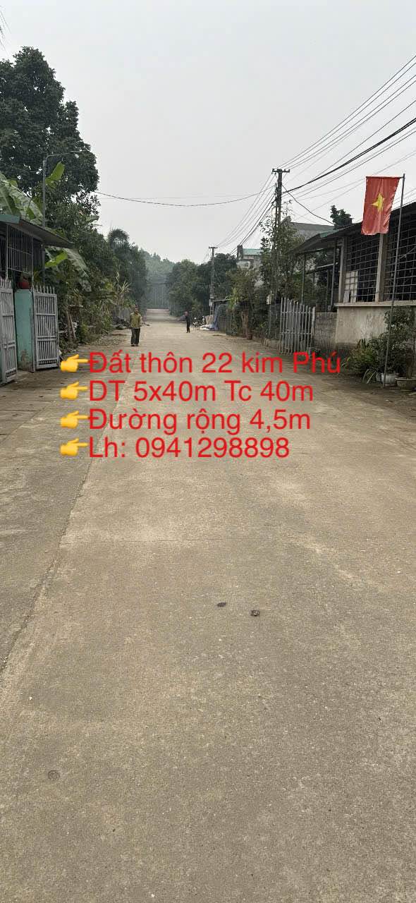 Đất nền thôn 22 Kim Phú, Yên Sơn 200m² giá 870 triệu - Đầu tư sinh lời ngay!