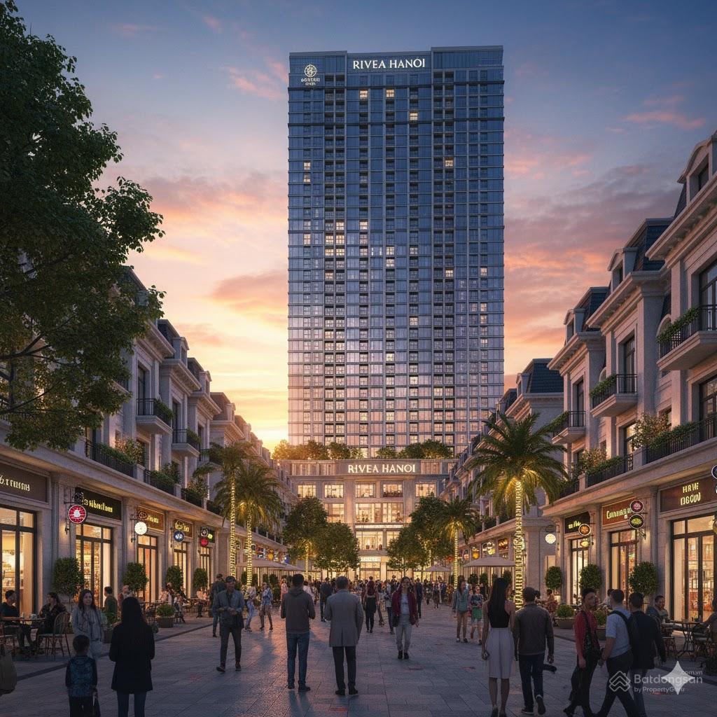 Căn hộ Duplex Rivea Hanoi 225m² giá 28.125 tỷ - Sống đẳng cấp bên Sông Hồng!