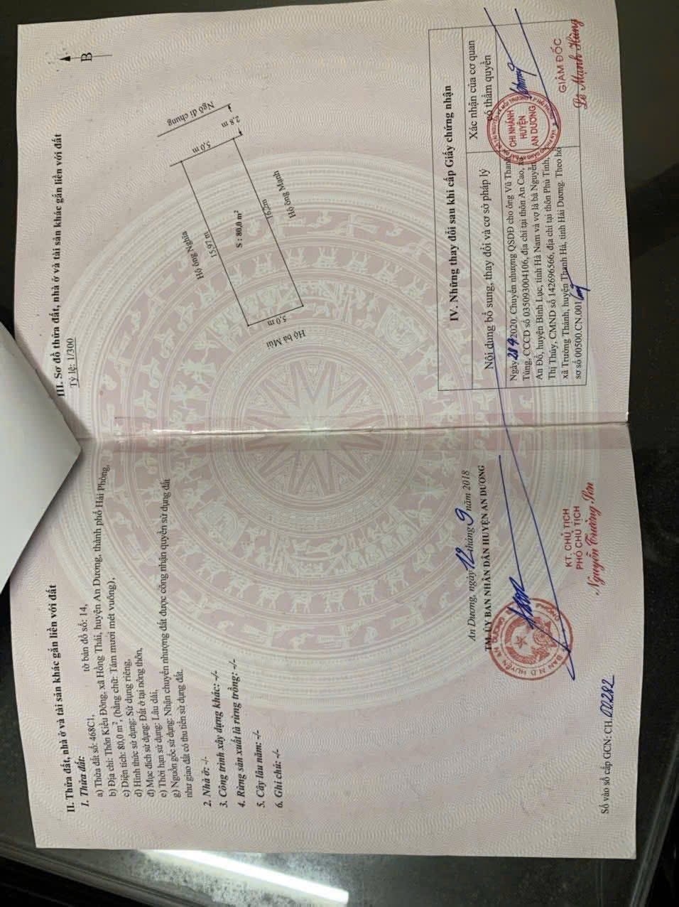 Bán đất TDP Kiều Đông An Dương 80m² giá 1.78 tỷ - Đầu tư sinh lời ngay!