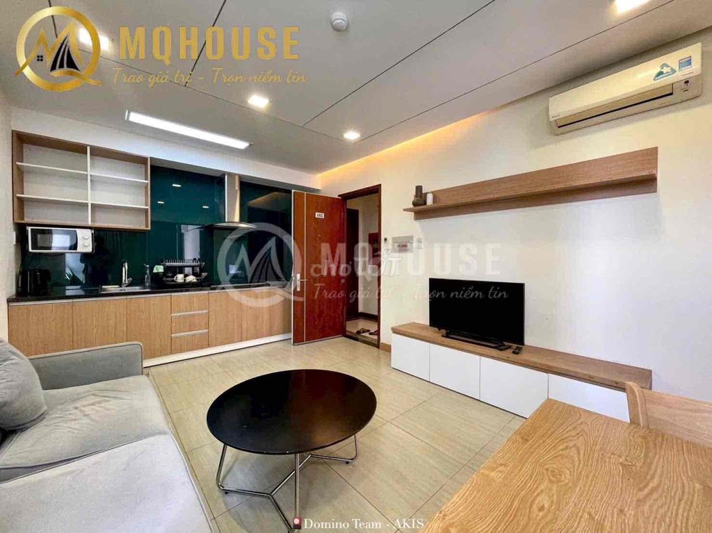 Căn hộ 1PN Trần Hưng Đạo Quận 1 45m² giá 13.9 triệu - Nội thất cao cấp, vào ở ngay!