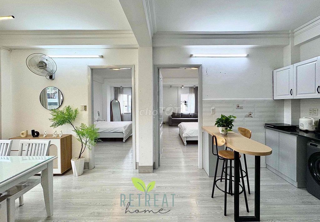 Căn hộ 2PN Tân Định, Quận 1 - Giá chỉ từ 14 triệu - Dọn vào ở ngay!