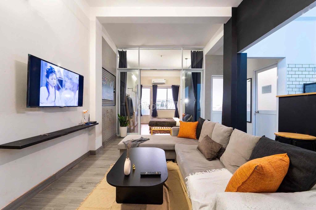 Chung cư 1PN+1 gác lửng đường Cống Quỳnh 50m² giá 13.5 triệu - Đầy đủ tiện nghi, sẵn sàng vào ở!