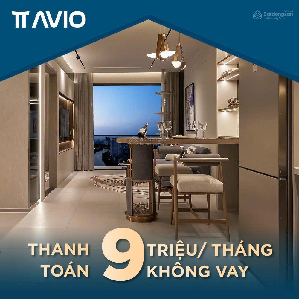 Căn hộ TT Avio Dĩ An 56m² chỉ 2 tỷ - Nhận nhà 2028, đóng 9 triệu/tháng!