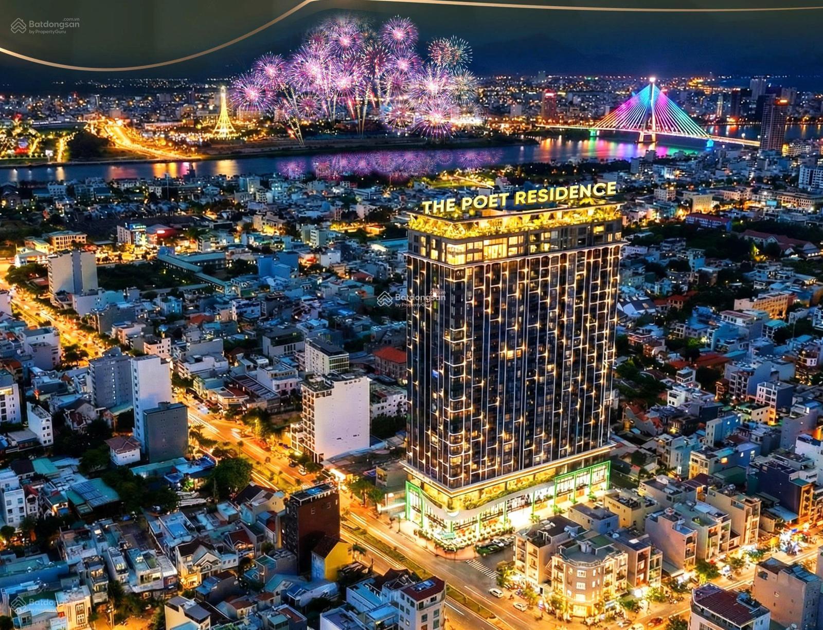 Căn hộ The Poet Residence Đà Nẵng 64m² giá 5.76 tỷ - Sở hữu lâu dài, gần biển Mỹ Khê!