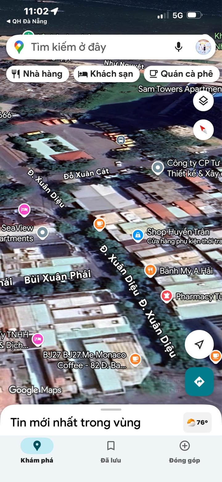 Nhà 3 tầng góc 2 mặt tiền Xuân Diệu 82m² giá 14 tỷ - View công viên tuyệt đẹp!