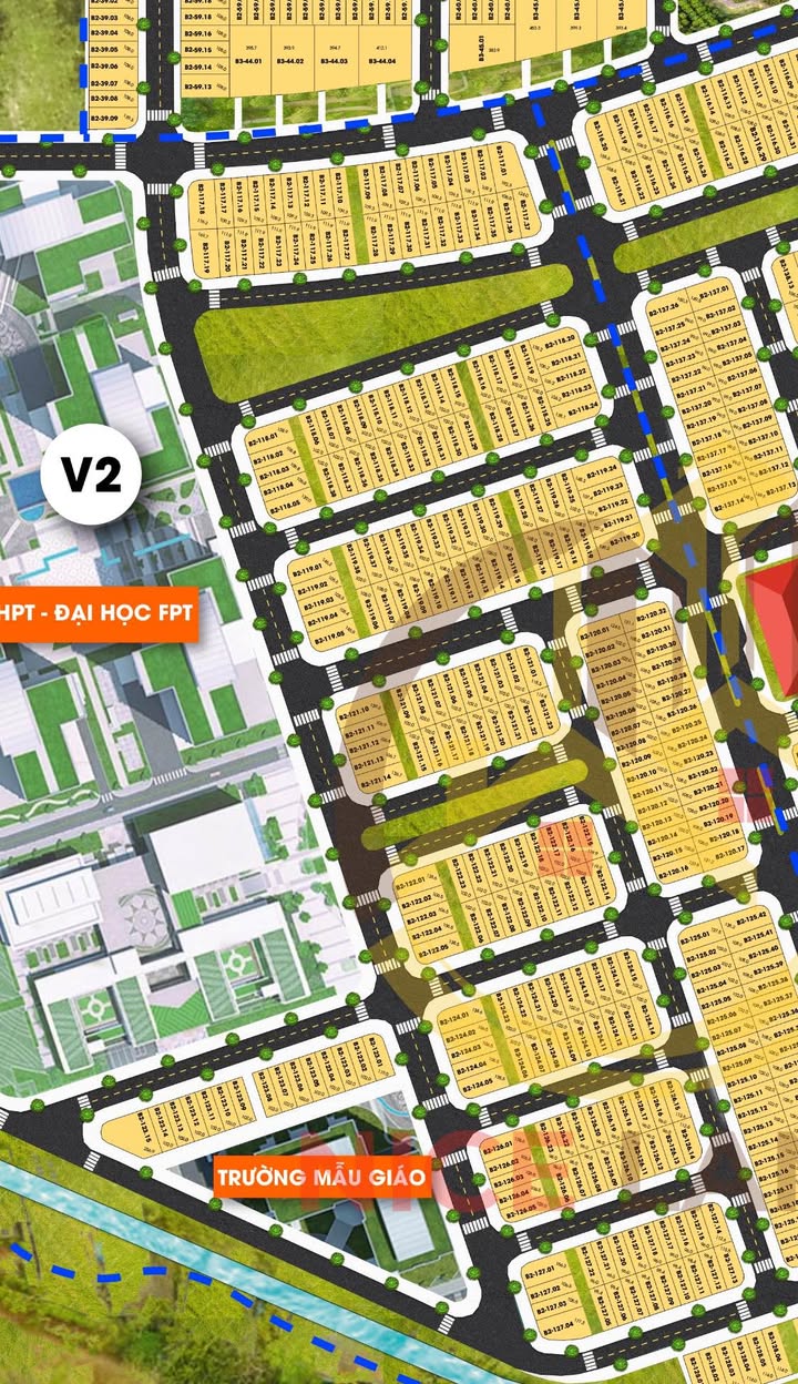 Đất nền đẹp khu ĐH FPT Đà Nẵng 108m² giá 6 tỷ - Không có lô thứ hai!