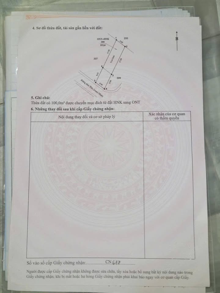 Đất thổ cư Tân Sơn 156m² giá 195 triệu - Khu dân cư an ninh tốt!