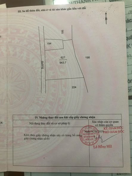 Nhà mái thái mặt tiền xã Nhựt Chánh - Bến Lức 943m² giá 8 tỷ - Không khí mát mẻ, yên tĩnh!