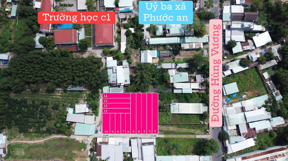 Đất nền Phước An Nhơn Trạch 99m² giá chỉ từ 1.7 tỷ - Vị trí trung tâm đầy tiện ích!