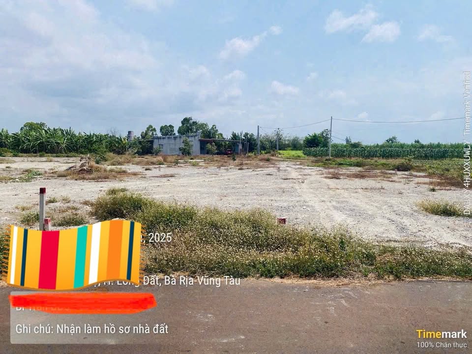 Đất nền Thị trấn Đất Đỏ 80m² giá 750 triệu - Sổ đỏ chính chủ, đầu tư sinh lời!