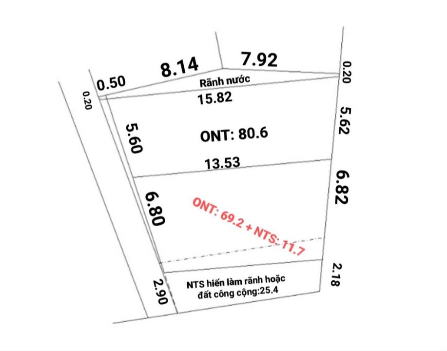 Đất thổ cư 80m² xã Quảng Bị, huyện Chương Mỹ giá 1.3 tỷ - Sổ đỏ chính chủ!