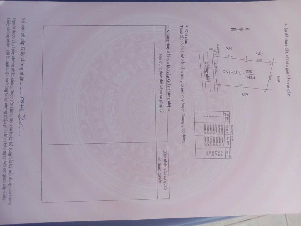 Đất mặt tiền Nhựa Thông 30m, 1590m² giá 1.89 tỷ - Đầu tư sinh lời ngay!