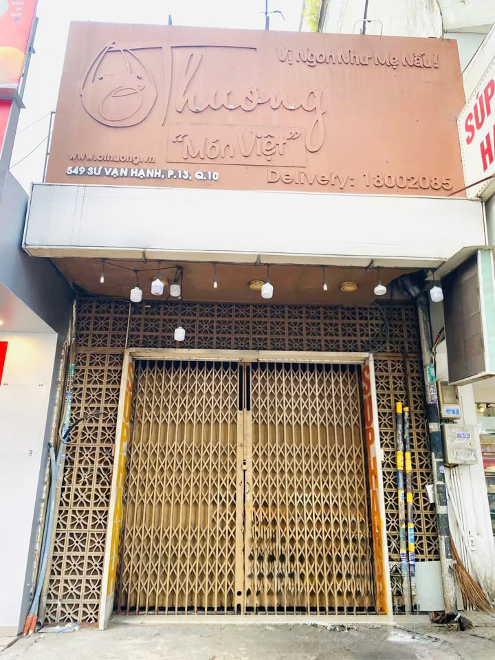 Cho thuê mặt tiền Sư Vạn Hạnh 80m² giá 50 triệu - Kinh doanh sầm uất ngay trung tâm!