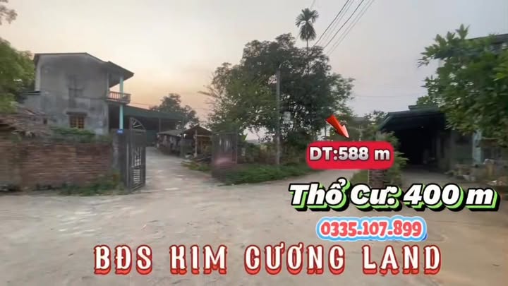 Đất nhà vườn Tổ dân phố 10, Tuyên Quang 588m² giá 3 tỷ - Cơ hội đầu tư hấp dẫn!