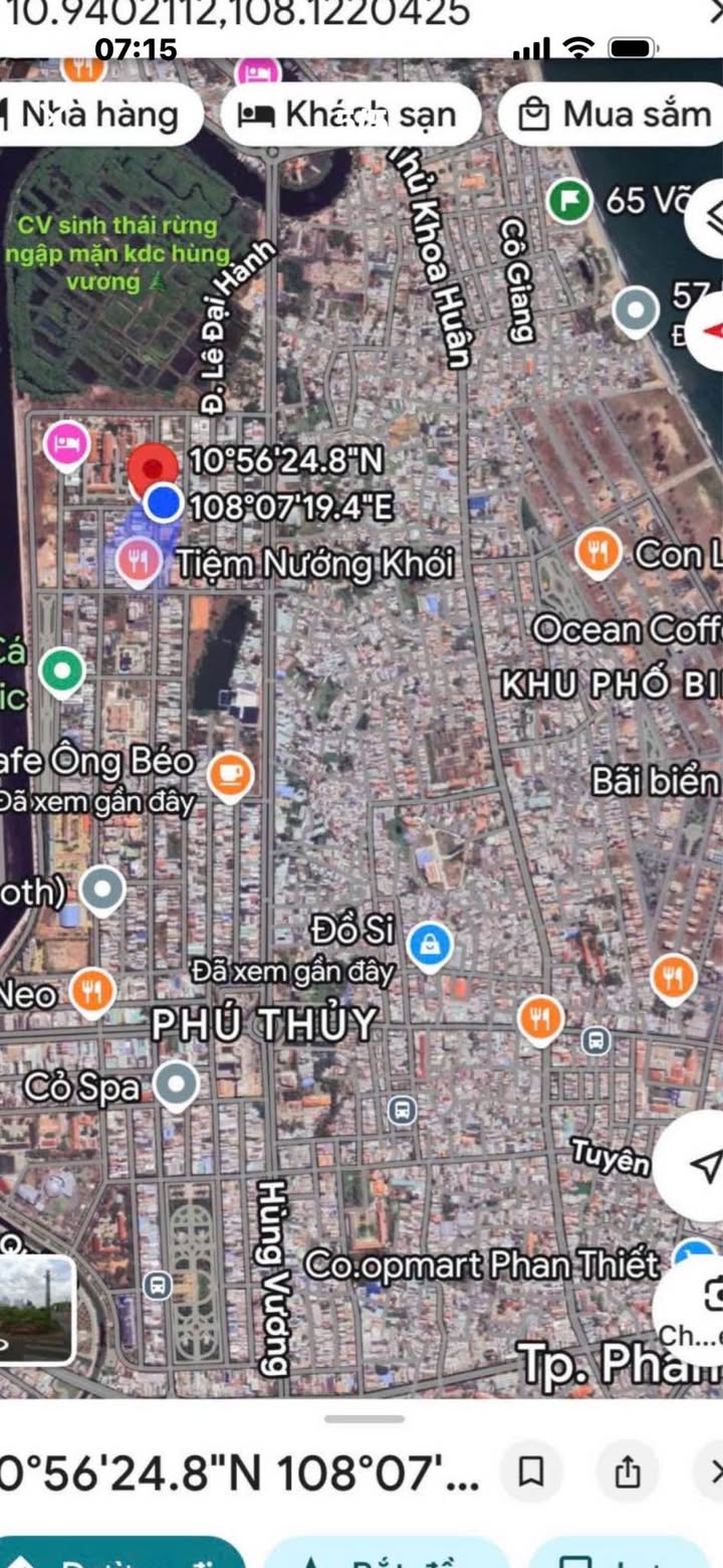 Đất lô góc 2 mặt tiền Võ Văn Kiệt, Phan Thiết 500m² - Vị trí đắc địa cho kinh doanh