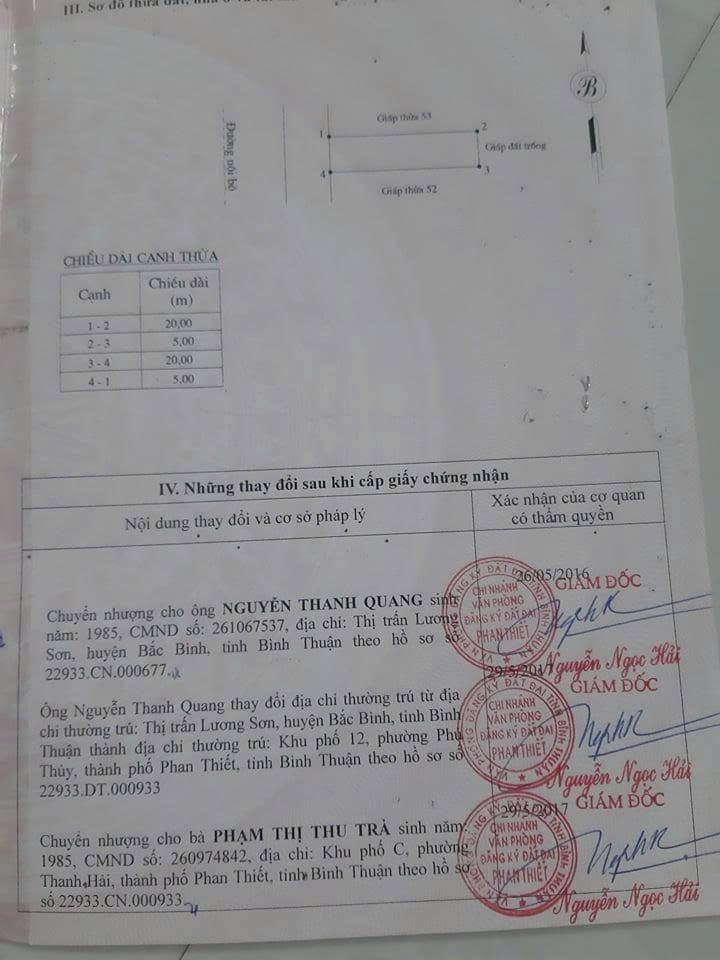 Mặt bằng kinh doanh cho thuê tại đường Châu Văn Liêm, Phan Thiết 100m² - Vị trí vàng, giá hỗ trợ mùa dịch!