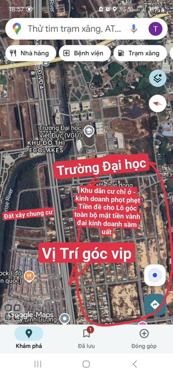 Shophouse Bến Cát 450m² giá 7 tỷ - Vị trí kinh doanh đắc địa!