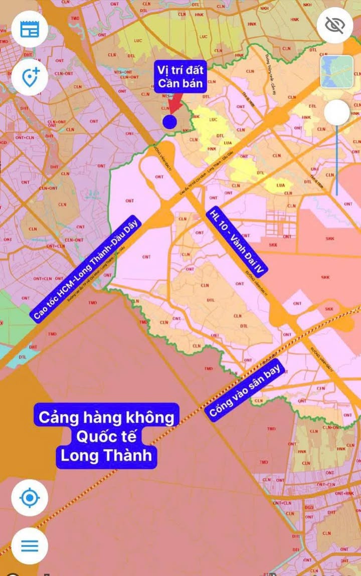 Đất nền Bình An - Long Thành 1.027m² giá 3.08 tỷ - Cơ hội đầu tư không thể bỏ lỡ!