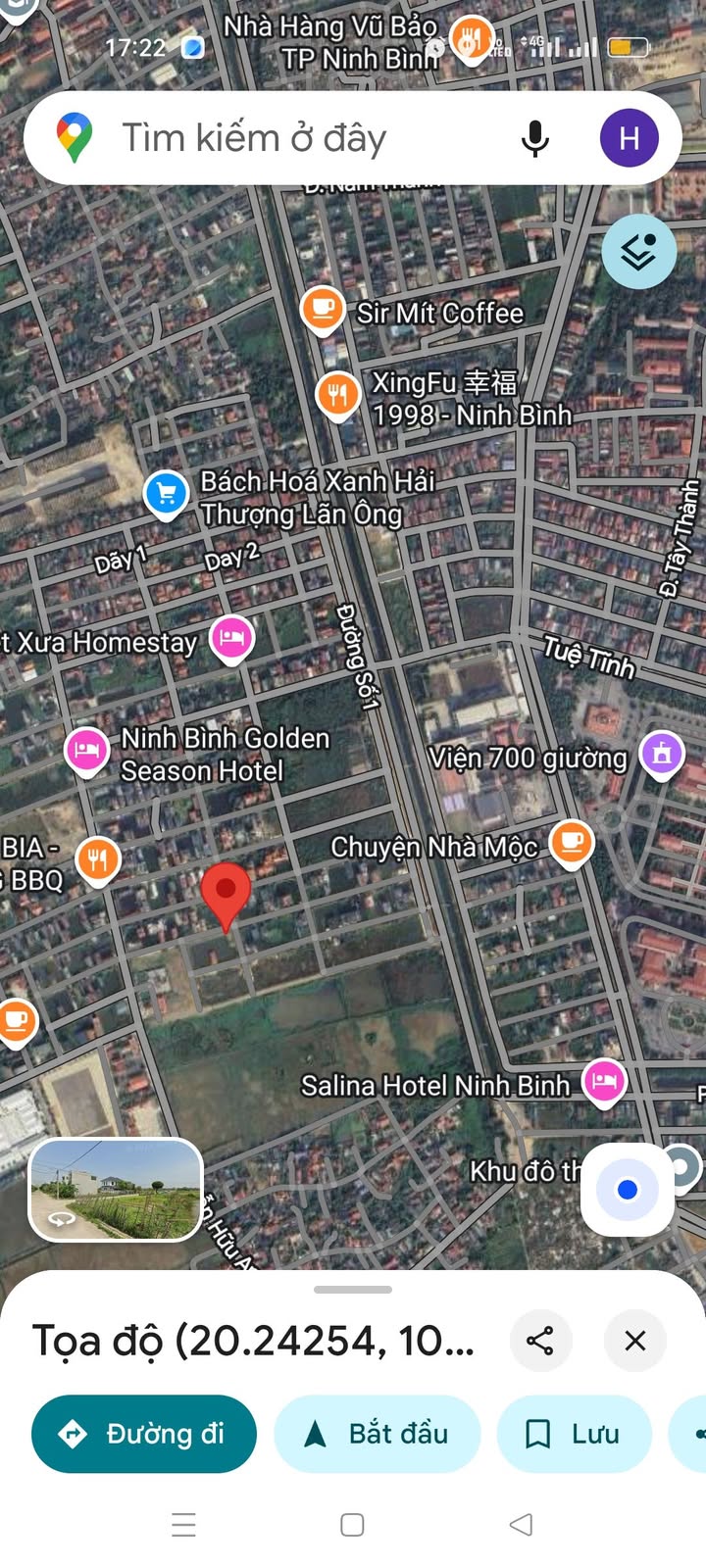 Đất nền Ninh Tiến, Ninh Bình 266m² - Cơ hội đầu tư sinh lời!