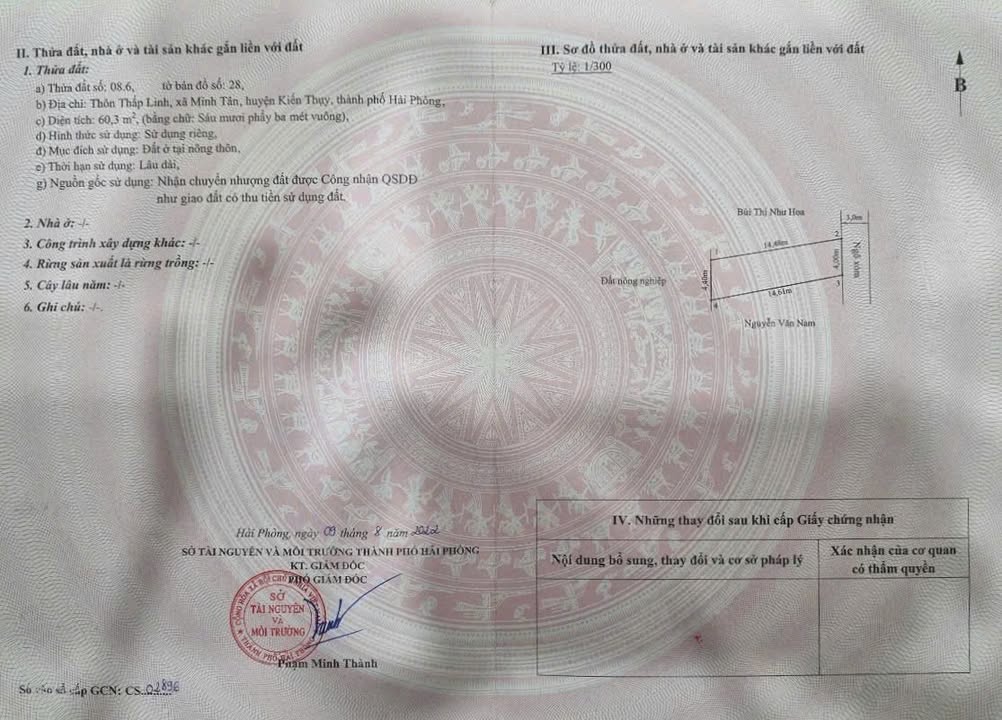 Đất nền liền kề tại Minh Tân, Kiến Thụy 40m² giá chỉ 800 triệu - Đầu tư sinh lời ngay!