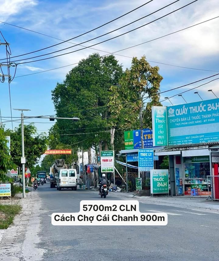 Đất nghỉ dưỡng 5700m² Cái Răng chỉ 9.69 tỷ - Tiềm năng phát triển lớn!